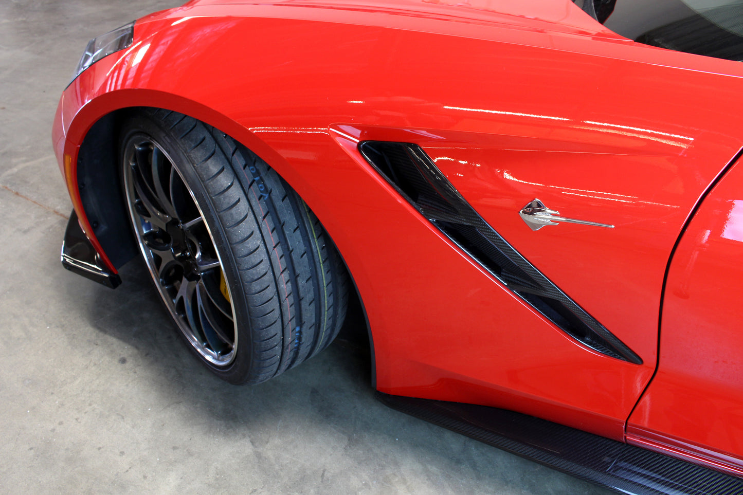 Carbon Fiber Chevrolet Corvette C7 Fender Vents