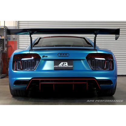 Audi R8 GTC-500 Adjustable Wing, with Carbon Fiber Active Spoiler Panel Replacement 2016-2018