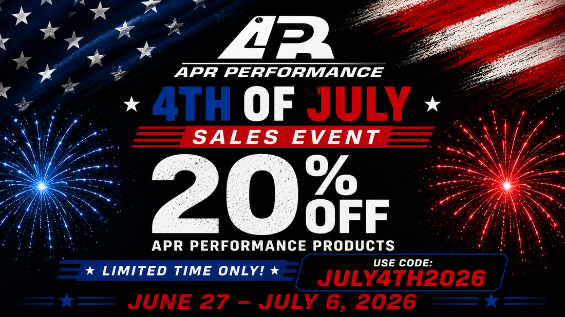 APR Performance 4th of July Sale | Save 20% on Aerodynamic Products