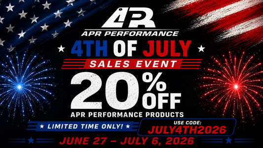 APR Performance 4th of July Sale | Save 20% on Aerodynamic Products