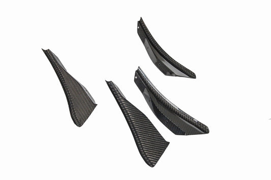 Front Bumper Canards for BMW G87 M2 and Acura DE5 Integra Type S