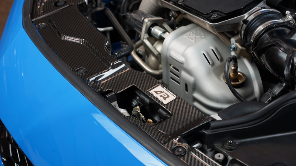 Carbon Fiber Honda FL5 Civic Type R Carbon Fiber Radiator Cooling Plat ...