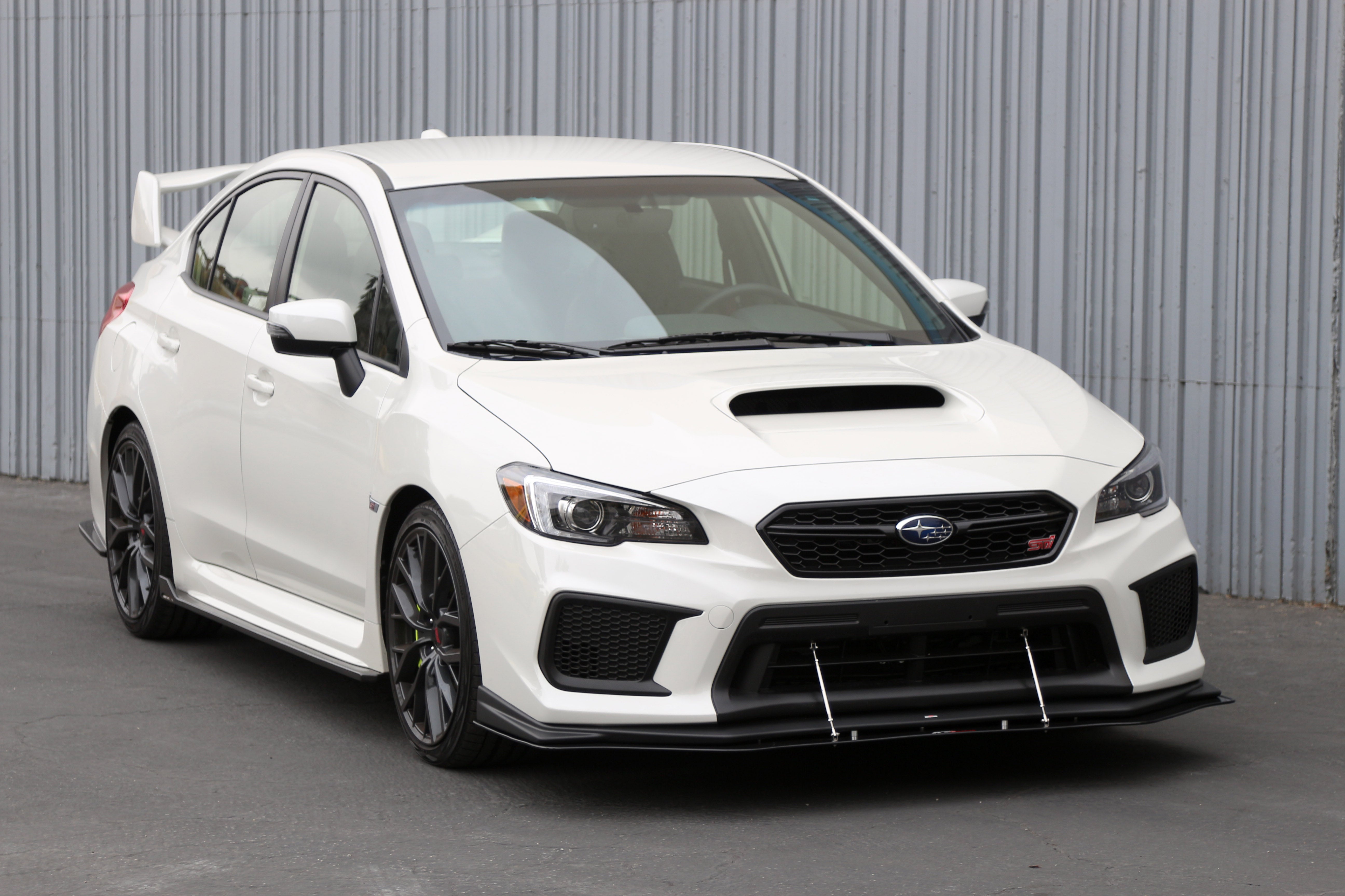 Subaru WRX/ STI Carbon Fiber Wind Splitter w/ Rods 2018-2021 (OEM