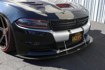 Dodge Charger RT/ SXT Carbon Fiber Front Wind Splitter 2015 - 2018