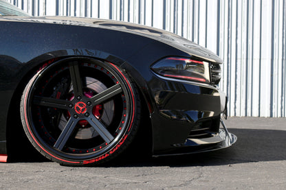 Dodge Charger RT/ SXT Carbon Fiber Front Wind Splitter 2015 - 2018
