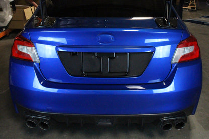Subaru WRX/ STI Sedan Carbon Fiber License Plate Frame 2015-2021