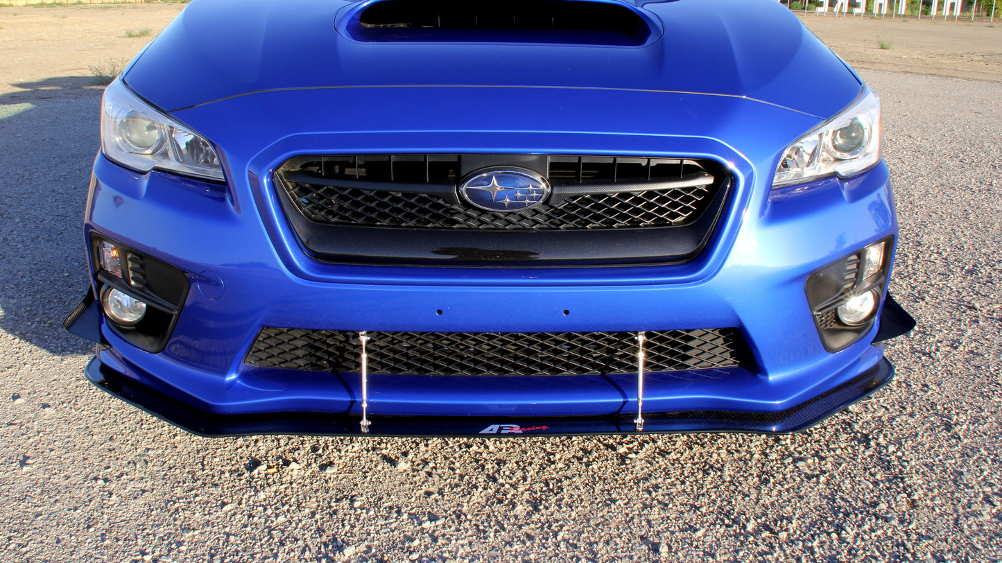 Subaru WRX Carbon Fiber Wind Splitter w/ Rods 2015-2017 (WRX Only)