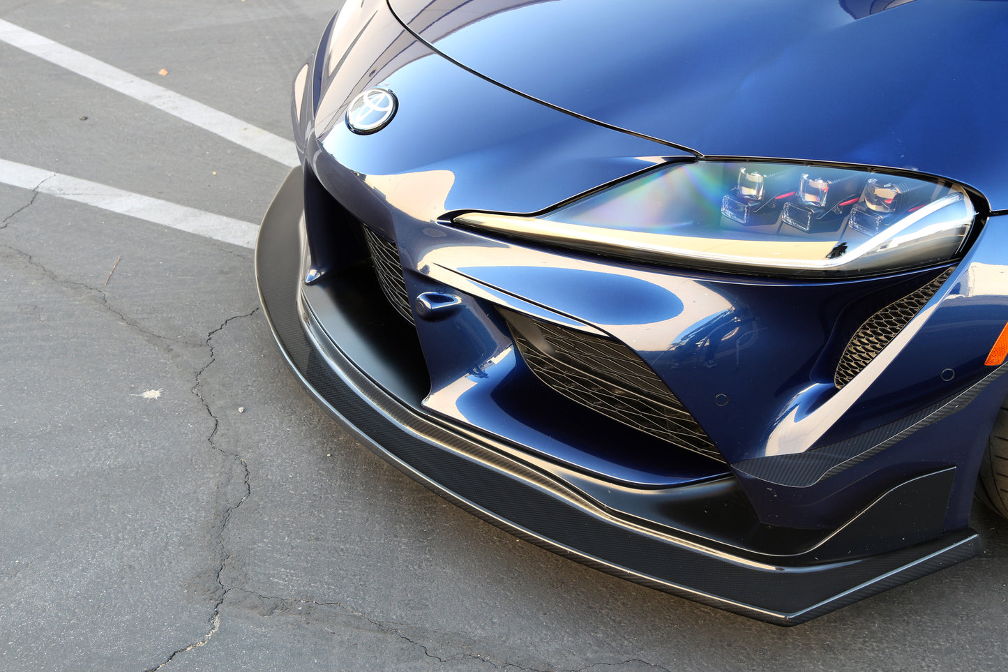 GARAGE SALE - Carbon Fiber Toyota Supra A90/91 Carbon Fiber Front Airdam/ Lip 2020-2023