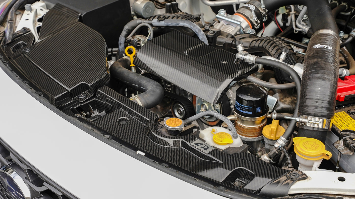 Subaru WRX Carbon Fiber Radiator Cooling Plate 2022-2023