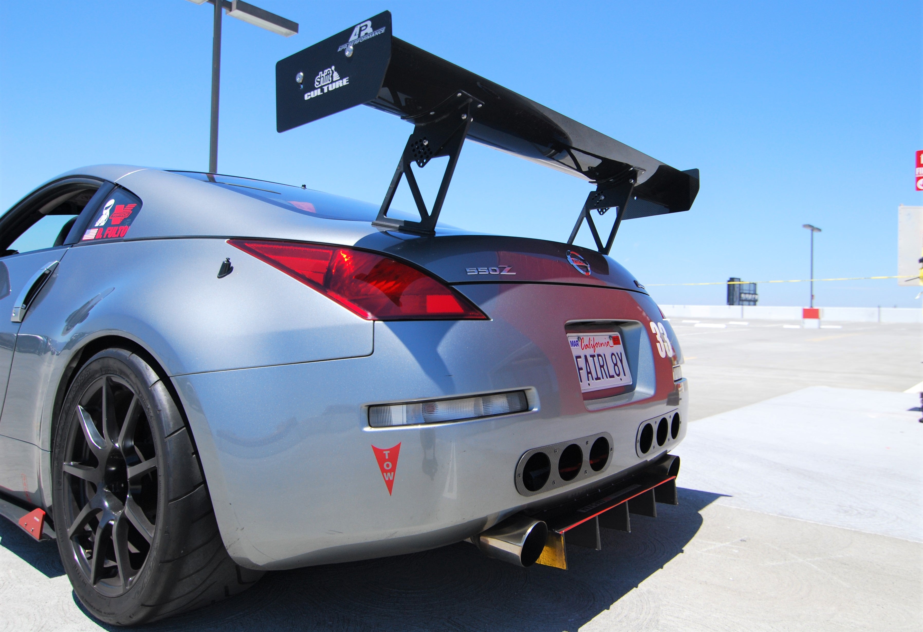 Nissan 350Z GT250 Carbon Fiber Adjustable Wing – APR Performance