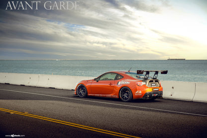 Scion FRS / Toyota GT86/ Subaru BRZ GT250 Carbon Fiber Adjustable Wing 2013-2016 w. 11" Pedestals Set