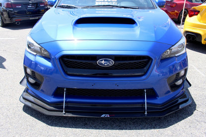 Subaru WRX/STI Carbon Fiber Wind Splitter w/ Rods 2015-2017 (APR Performance Lip)