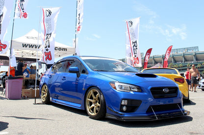 Subaru WRX/STI Carbon Fiber Wind Splitter w/ Rods 2015-2017 (APR Performance Lip)