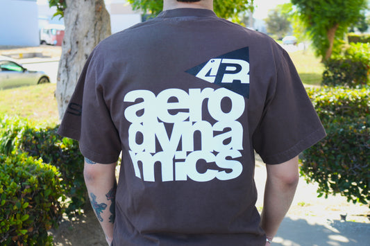 APR Performance Aerodynamics T-Shirt - Brown