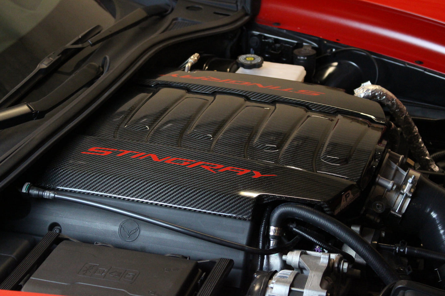 Carbon Fiber Chevrolet Corvette C7 Engine Cover Package