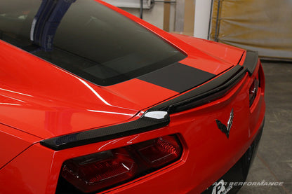 Chevrolet Corvette C7 Carbon Fiber Rear Spoiler Delete