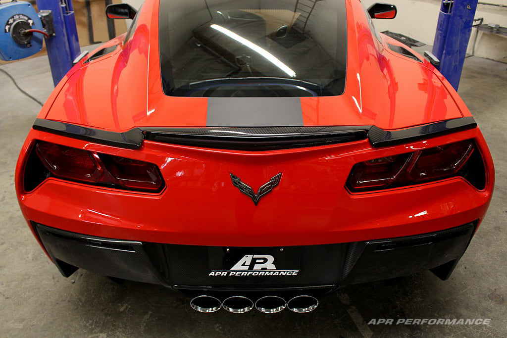 Chevrolet Corvette C7 Carbon Fiber Rear Spoiler Delete