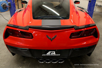 Chevrolet Corvette C7 Carbon Fiber Rear Spoiler Delete