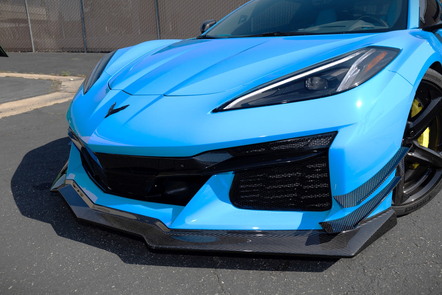 Chevrolet Corvette C8 Z06, E Ray, ZR1, Grand Sport Carbon Fiber Front Splitter/ Airdam/ Lip