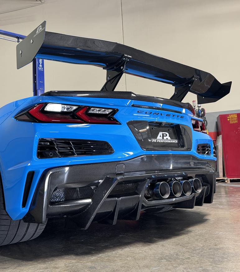 Chevrolet Corvette C8 Z06 GTC-500 Carbon Fiber Adjustable Wing