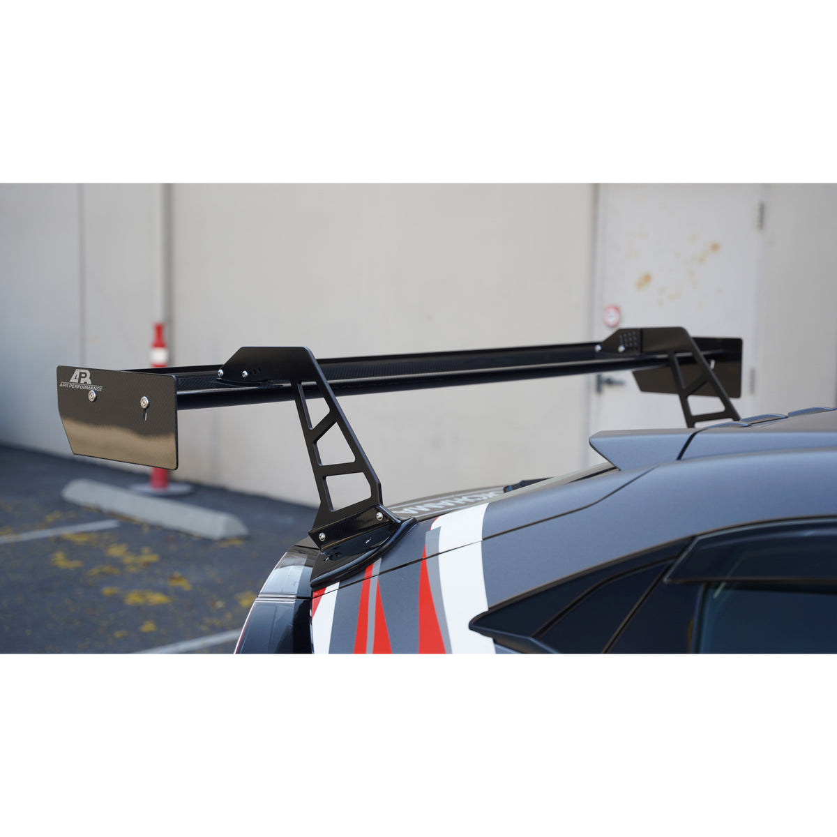 Wing Riser Fk8 Honda FK8 Civic Type R GT-250 Carbon Fiber Swan Neck Wing 2017 - 2021 ...