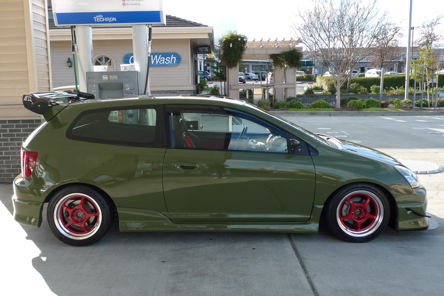 Universal Fitment Carbon Fiber GTC-200 Drag Adjustable Wing – APR