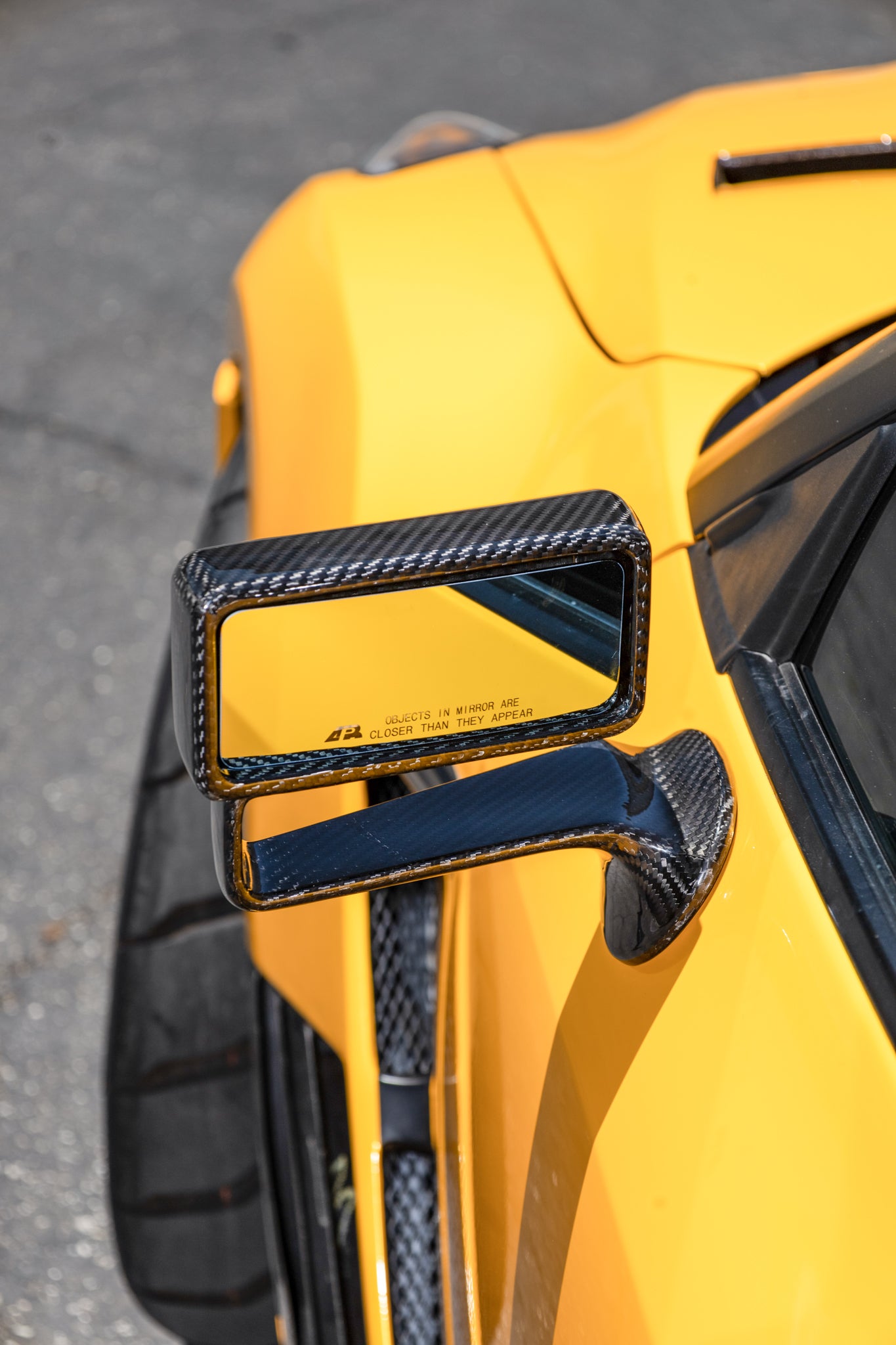 APR Performance GT2 AeroMirror - Nissan GTR R35 Fitment