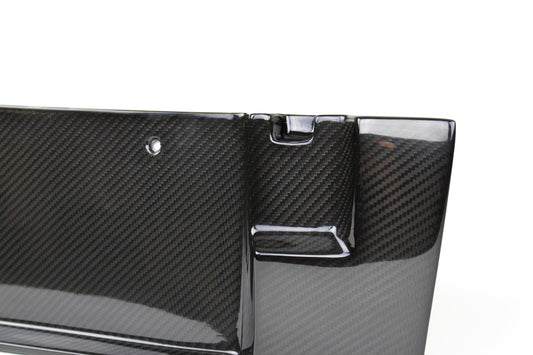Carbon Fiber Nissan GTR R35 License Plate Backing 2012-2016
