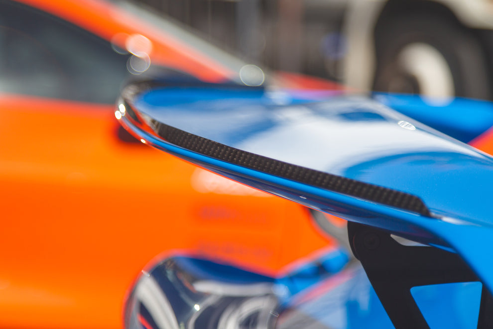 APR Carbon Fiber Gurney Flap 2015-2016 Porsche Cayman GT4