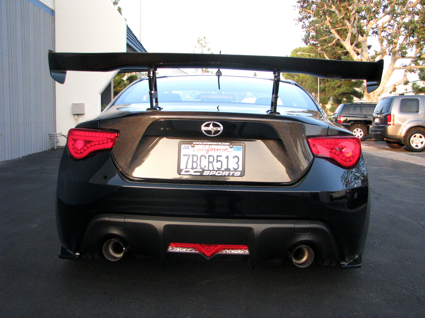 GARAGE SALE - Scion FR-S/ Toyota GT86/ Subaru BRZ 2013-2021 GTC-200 Carbon Fiber Adjustable Wing