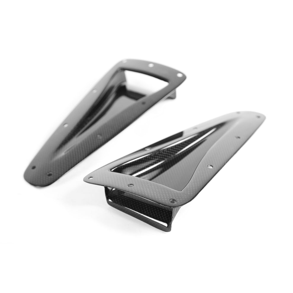 Carbon Fiber Universal Fitment Curved NACA Ducts – APR Performance