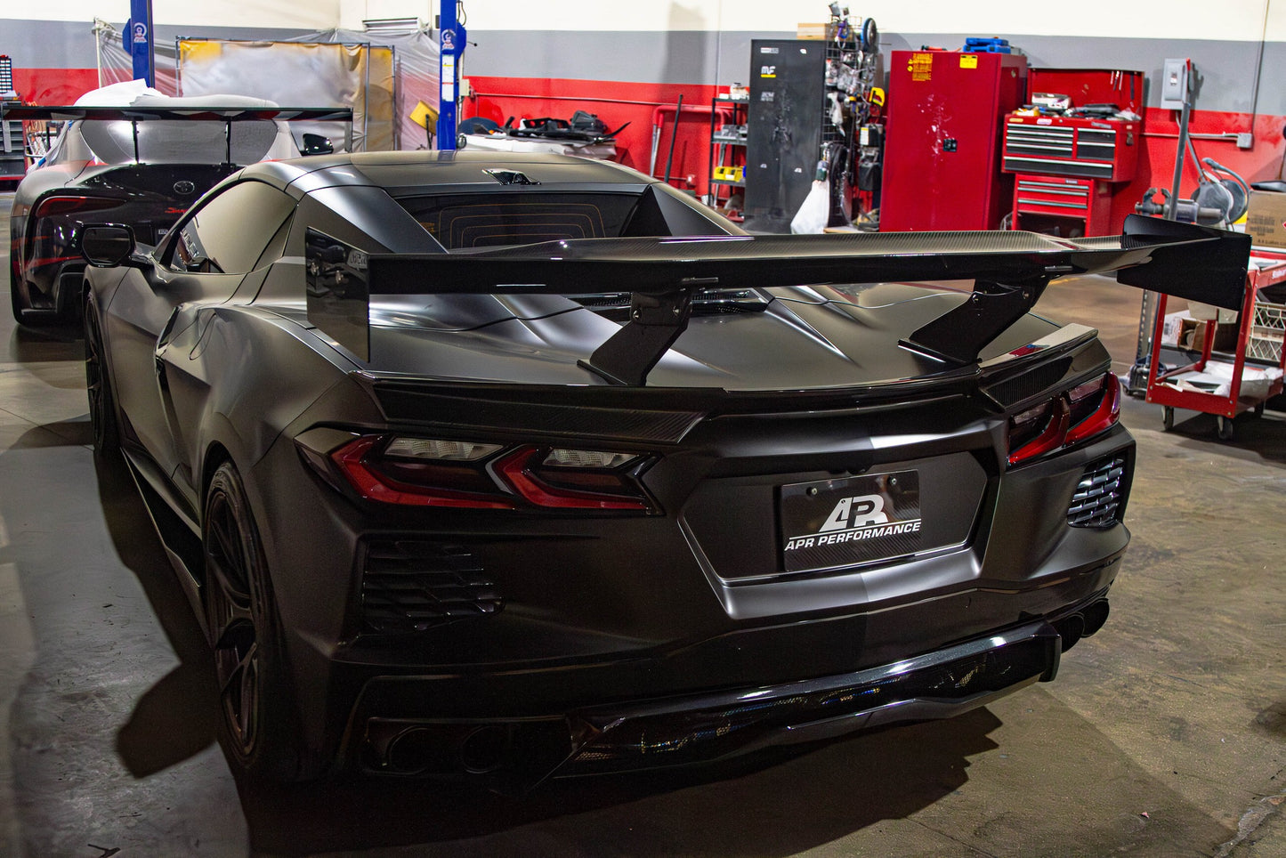 Chevrolet Corvette C8 Convertible GTC-500 Carbon Fiber Adjustable Wing