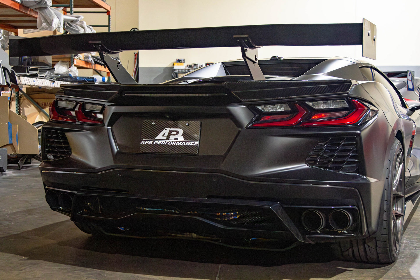 Chevrolet Corvette C8 Convertible GTC-500 Carbon Fiber Adjustable Wing