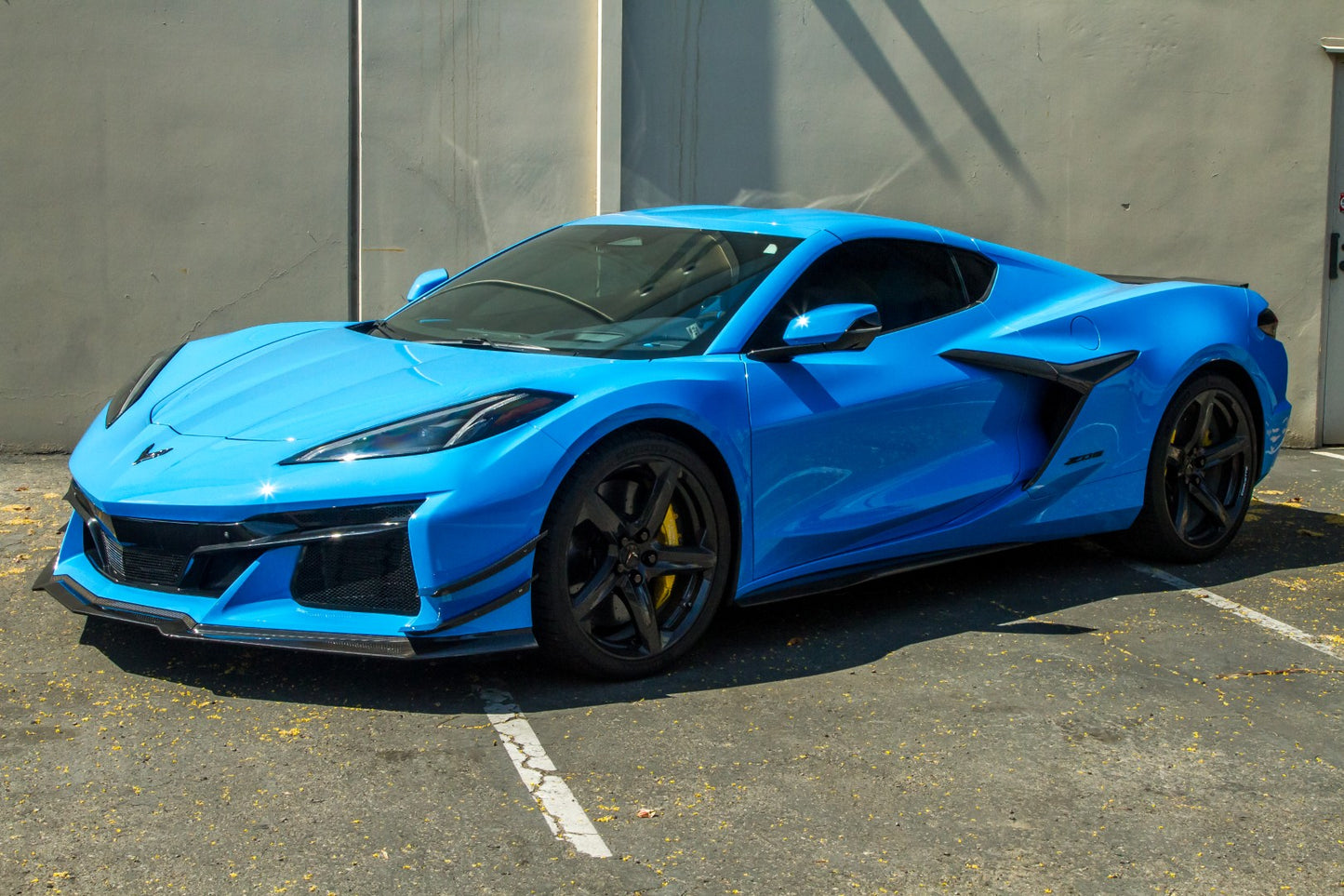 Chevrolet Corvette C8 Z06 Carbon Fiber Front Bumper Canards