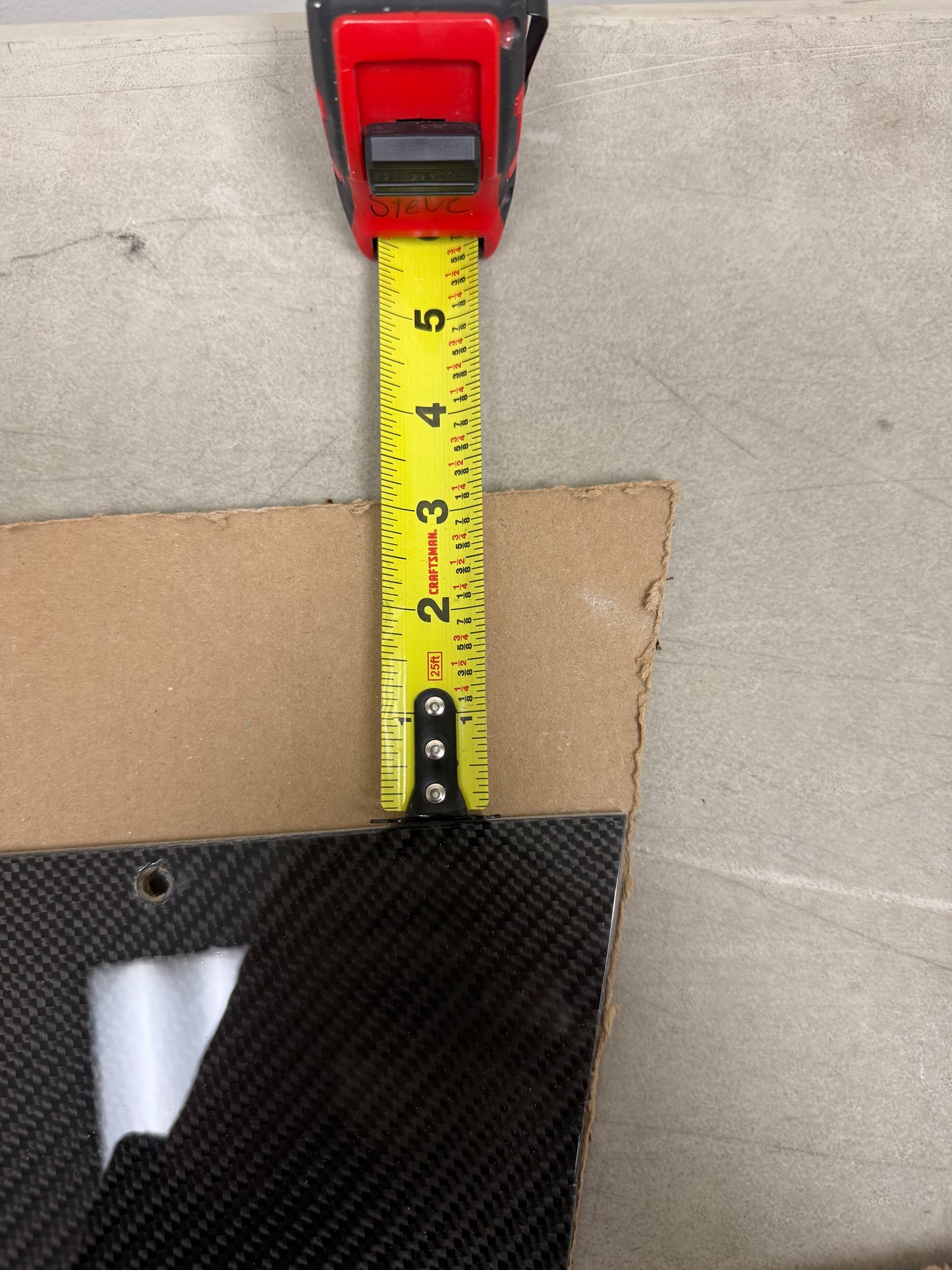 Garage Sale - Ford Mustang S550 Carbon Fiber Front Wind Splitter 2018-2023