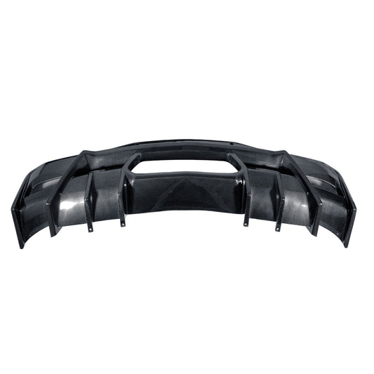 Chevrolet Corvette C8 Z06, ERAY, ZR1, Grand Sport Carbon Fiber Rear Diffuser
