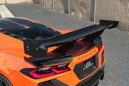 Chevrolet Corvette C8 GTC-500 Carbon Fiber Adjustable Wing