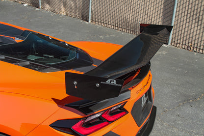 Chevrolet Corvette C8 GTC-500 Carbon Fiber Adjustable Wing