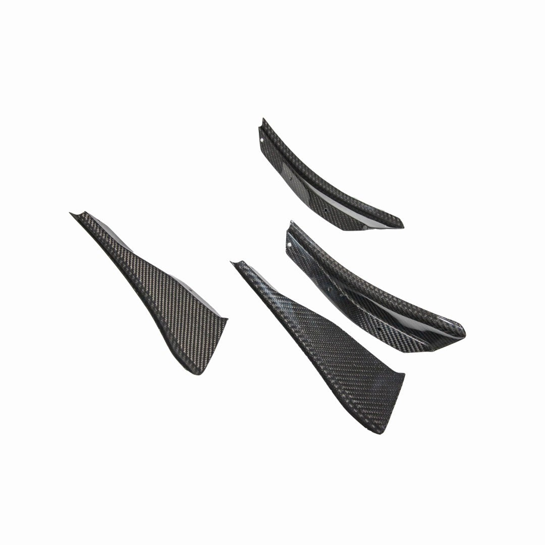 BMW G87 M2 Carbon Fiber Front Bumper Canards