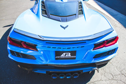 Chevrolet Corvette C8 Z06 Carbon Fiber Rear Spoiler Delete