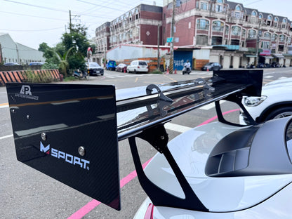 Universal Fitment GT-1000 Carbon Fiber Wing (No Pedestals)