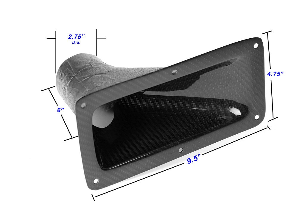 Divided Inlet Duct Universal Fitment 9.25
