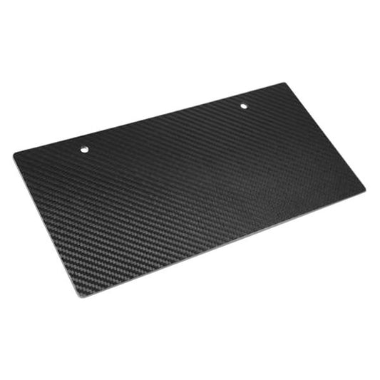 Carbon Fiber License Plate Double Sided