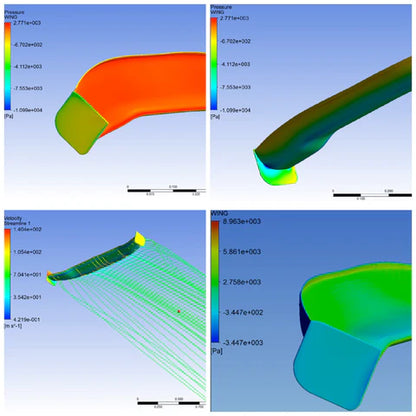 Lotus Elise 2002-2011 GTC-200 Carbon Fiber Adjustable Wing