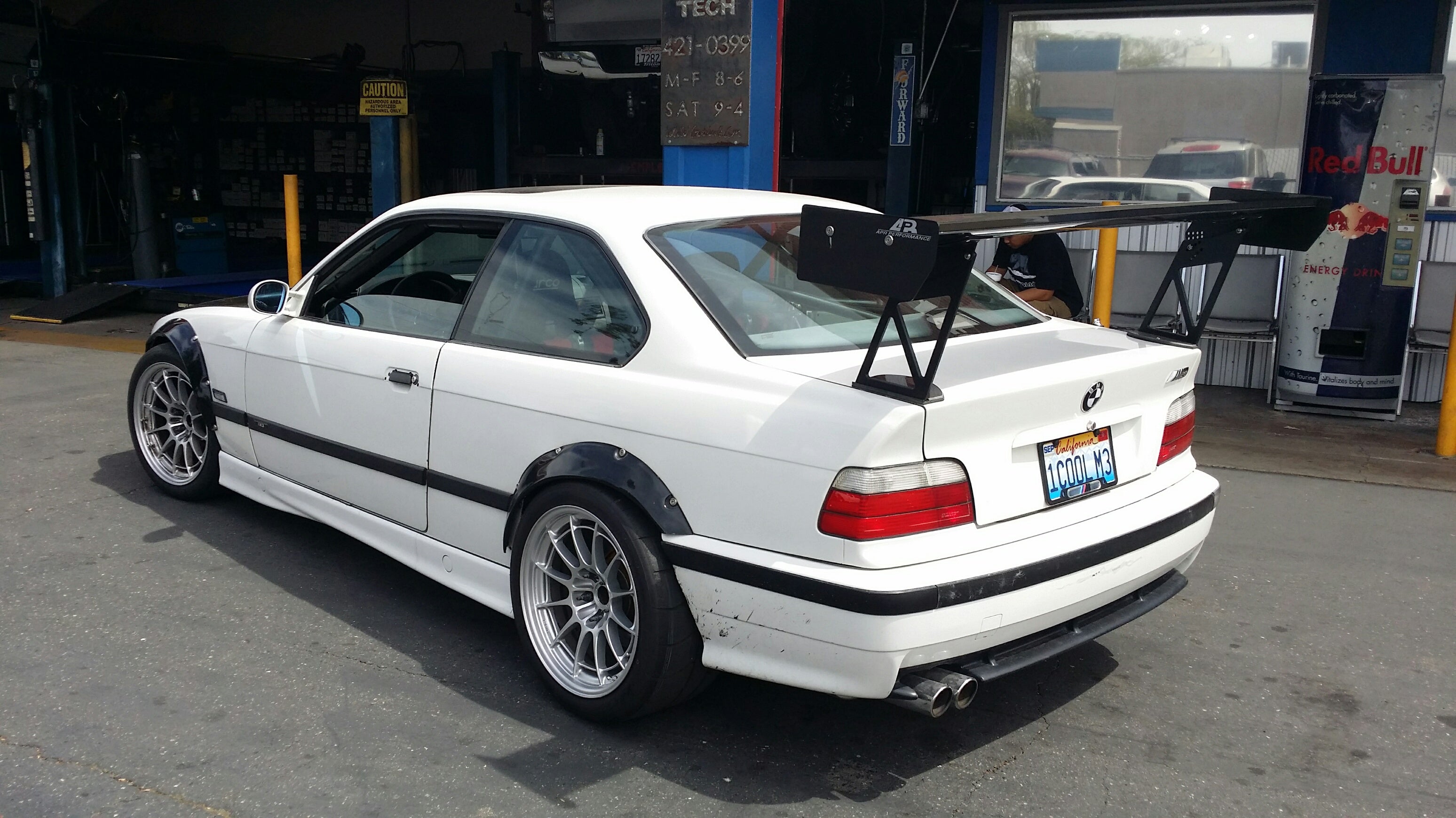 BMW E36 GT 250 Adjustable Wing 1990 2000 APR Performance
