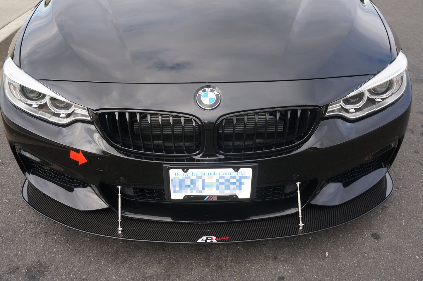 BMW 435i Stock Bumper Front Wind Splitter 2016-2019
