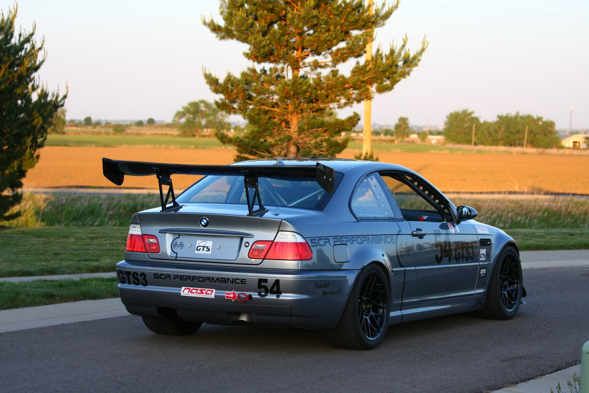 BMW E46 3-Series / M3 GTC-300 Adjustable Wing 2001-2006 – APR Performance