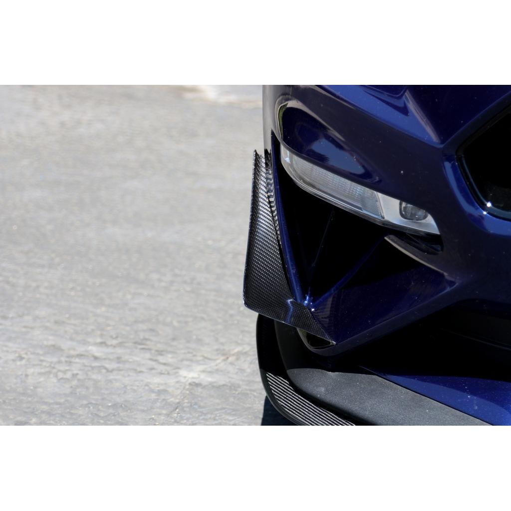 Ford Mustang S550 Front Bumper Canards 2018-2023