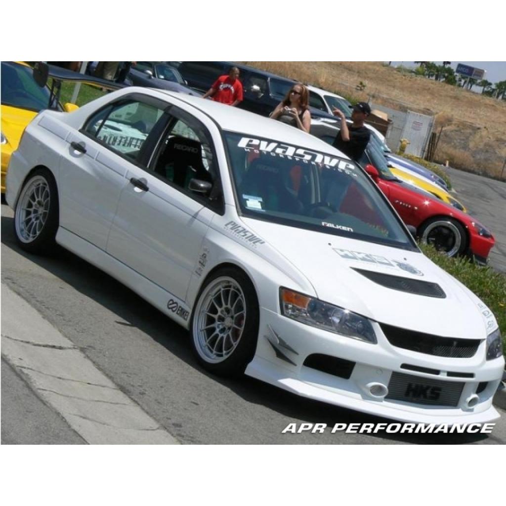 Evolution Front Mitsubishi Evolution 8 / 9 Front Bumper w/ Front Air Dam Incorporated ...