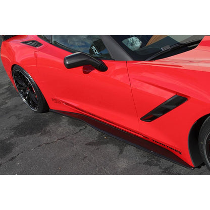 Chevrolet Corvette C7 Stingray Track Pack Aerodynamic Kit 2014 - 2019 (Version 2)